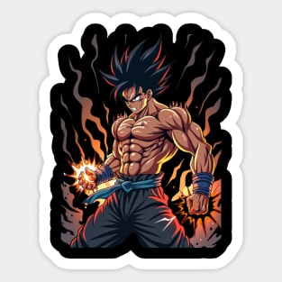 Warrior's Awakening: Forge Your Destiny Sticker